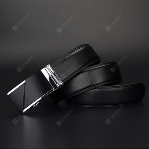 COWATHER CZ025 Leather Fashion Automatic Buckle Business Casual Belt
